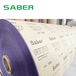 Abrasive Disc Manufacturers Customized 5inch 125mm Nohole Purple Ceramic Abrasive Sanding Discs/sand Paper Fro Polishing Tools