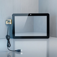Pantalla Táctil Capacitiva LCD Industrial con Interfaz USB I2C RS232 de 7 8.4 9.7 10.1 10.4 12.1 15.6 18.5 21.5 23.6 Pulgadas