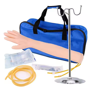 Tıbbi öğrencilerin kan çekme ve infüzyon Stand eğitimi için tam fonksiyonel PVC intravenöz enjeksiyon kolu modeli - Product Image 1