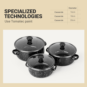 Cookercool-Juego de ollas antiadherentes de acero al carbono, utensilios de cocina, cazuela, gran oferta, en el sudeste asiático - Product Image 6
