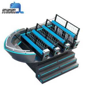 เครื่องจำลองภาพยนตร์ VR 9D 7D ในร่มเชิงพาณิชย์ โรงภาพยนตร์เบอร์มิวดาสตอร์ม อุปกรณ์สวนสนุกสำหรับสวนสนุกผจญภัย - Product Image 6