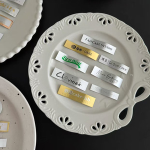 Cartes d'insertion pour gâteaux en feuille d'aluminium personnalisées, style Ins, accessoires de décoration de desserts - Product Image 5