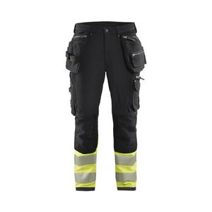 BLAKLADER - 199316429933C46 Hi-Vis 4-way-<b>stretch</b> <b>trousers</b> <b>Black</b>/Yellow - EAN 7330509716519 HI-VIS WORKWEAR - Product Image 1