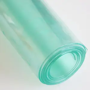 Non Stick Dust Proof Thickness 2mm Flexible Plastic Door ESD PVC Strip Curtain Rolls
