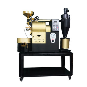 เครื่องคั่วกาแฟแก๊ส ขนาด 500 กรัม 1 กิโลกรัม 2 กิโลกรัม เครื่องคั่วกาแฟลมร้อนขนาดเล็ก เครื่องคั่วกาแฟเชิงพาณิชย์ - Product Image 2