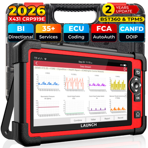 CRP919E Sistema Completo de Diagnóstico Automotriz Activo CANFD/DIOP 29+ con Función de Reinicio de Códigos - Product Image 1