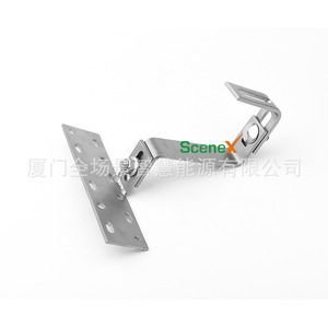 Soporte de Montaje Solar Ajustable de 180 Grados en Acero Inoxidable 304 con Tratamiento de Superficie por Granallado para Sistemas Fotovoltaicos - Product Image 2