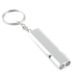 Silbato de Supervivencia de Aluminio Plano de Doble Frecuencia, Herramienta EDC para Camping, Senderismo y Entrenamiento de Aves, Suministros para Aves, Gran Venta en Polonia - Product Image 6