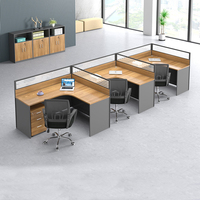 Prix de gros bureau en L bureau en bois poste de travail modulaire bureau mobilier de bureau