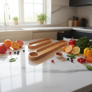 Tabla <span class=keywords><strong>de</strong></span> Cortar Pan <span class=keywords><strong>de</strong></span> Bambú Ecológica y Duradera con Diseño Nuevo, Bandeja <span class=keywords><strong>para</strong></span> Guardar Pan, Cortador <span class=keywords><strong>de</strong></span> Baguette, Tabla <span class=keywords><strong>de</strong></span> Cortar Pan Francés Largo con Ranura - Product Image 5