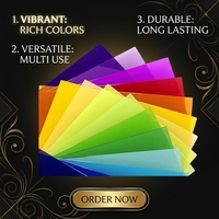 Comay Vente en gros Plaque acrylique coulée transparente et colorée 4x8 2mm 3mm 5mm pour découpe laser