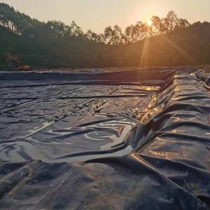 Revestimiento HDPE moderno de alta calidad para estanque, estanque, presa, granja de peces, acuicultura garantizada, el mejor <span class=keywords><strong>precio</strong></span>, LLDPE EVA LDPE <span class=keywords><strong>PVC</strong></span> - Product Image 3