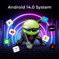Clé USB en gros, télécommande vocale Google Assistant, streaming BT, Android 14, clé TV Android 4K