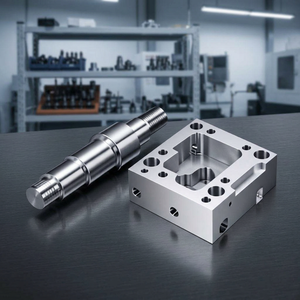 Composants métalliques usinés CNC sur mesure avec des tolérances dimensionnelles strictes pour l'industrie des systèmes mécaniques d'équipements sous vide - Product Image 1