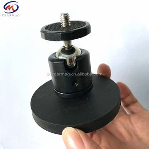 43Mm Dia Neodymium Từ Bóng Đầu Mềm Silicone Tráng Vĩnh Viễn Cup Hình Dạng Với 1/4 '-20 Chủ Đề Cho Gắn Máy Ảnh Hành Động - Product Image 3