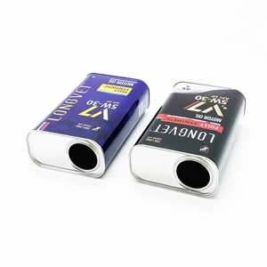 Precio de Fábrica: Lata Rectangular de 1L para Aceite de Motor, con Tapa de Plástico y Logotipo Personalizado, para Envasado de Aceite de Motor - Product Image 4