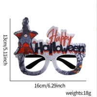 Nouvelles lunettes d'Halloween pour enfants et adultes. Cadre décoratif de dessin animé d'araignée pour la fête d'Halloween.