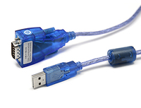 Convertidor USB 2.0 a RS232 con Chipset FTDI, Alimentado por USB, Uso Industrial, UOTEK UT-8801 RTS, Velocidad de Transmisión de 300bps-460.8kbps, Estándar ESD de 15KV