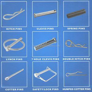 Goupilles à ressort à dégagement rapide pour fil rond/carré, matériau durable en acier - Product Image 6