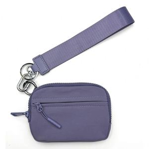 Simple Style Breathable Super Lightweight Waterproof Nylon Small Wallet Multi-function <b>Card</b> <b>Holder</b> <b>Key</b> - Product Image 2