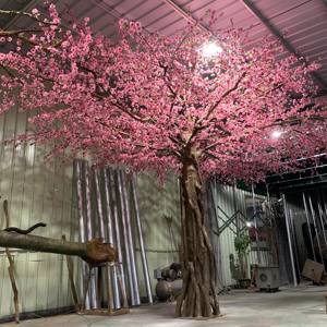 Hot Sale Custom ized Groß bäume Künstliche Kirschblüte Baum Hochzeits dekoration Indoor Outdoor Baum Rosa Weiße Blumen - Product Image 6