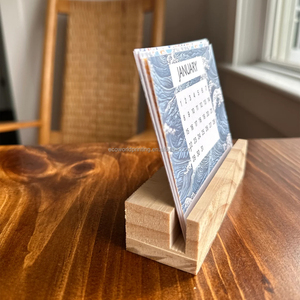 Tùy chỉnh thiết kế in ấn tái chế handmade mềm cảm ứng giấy <span class=keywords><strong>2025</strong></span> letterpress bàn lịch - Product Image 3