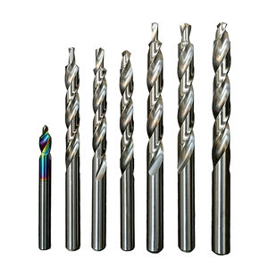 <span class=keywords><strong>Broca</strong></span> Helicoidal HSS con Diámetro de Hoja Paralelo y Recubrimiento para Acero Inoxidable/Acero/Metal, Longitud Total de 100 mm - Product Image 1