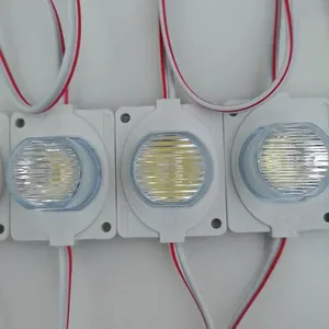고휘도 1.5W <span class=keywords><strong>LED</strong></span> 모듈 조명 12V DC 150lm/PC 광고용 라이트 박스 광고판 측면 조명 렌즈 - Product Image 5