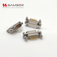 Hochgeschwindigkeits-Signalübertragung HJ30J-18ZKN Vertikale Montage PCB-Steckverbinder HJ30J Serie Micro-D Rechteckige Steckverbinder