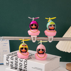 Accessoires pour motos, décoration créative pour moto/véhicule électrique, petit canard pour vélos - Product Image 2