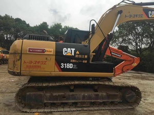 เครื่องขุด CAT318D หนอนผีเสื้อเครื่องขุดดินคัมมินส์ปั๊มเครื่องยนต์มือสอง - Product Image 2