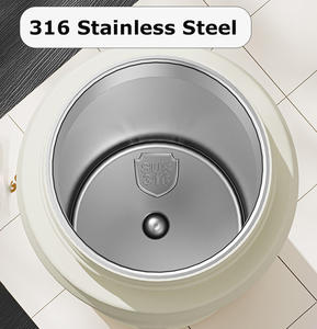 Botella de Agua Aislada de Doble Pared Ecológica de 500 ml con Logotipo Personalizado, Vaso Portátil de Acero Inoxidable 304 para Uso en el Automóvil - Product Image 3