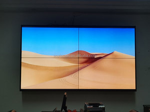 Mur vidéo haute luminosité à prix avantageux, module LCD 55 pouces, cadre de 3,5 mm, moniteurs LCD couleur, résolution 4K, écran tactile LCD - Product Image 4