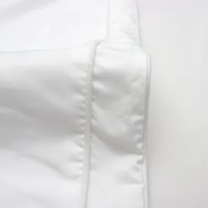 Coquilles d'oreiller douces 3.5cm, nouveau Design à gousset, 100% coton,