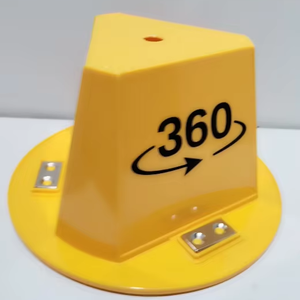 Conos de Seguridad de 360 Grados con Logotipo Personalizado, Accesorios Exteriores, Conos Magnéticos para Techo de Vehículos - Product Image 1