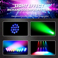 14X15W RGBW Par LED aluminium Mini Disco mariage fête de noël Par peut scène lumière mince DMX Luces LED Dj Par lumière
