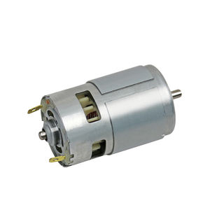 Producción en fábrica RS 775 <span class=keywords><strong>DC</strong></span> <span class=keywords><strong>Motor</strong></span> 36V High RPM 3500-9000RPM 12V 24V Rodamientos de bolas Cepillo Conmutación Imán permanente - Product Image 1