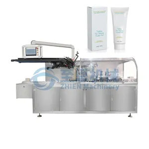 Automatic High Speed Continuous Cream Tube Cartoning Machine Toothpaste Hand Cream Tube Cartoning Machine
