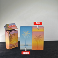 Boîte à cartouches personnalisée avec logo, boîte en carton, boîte en mousse EVA, support biodégradable à l'épreuve des enfants, emballage en papier