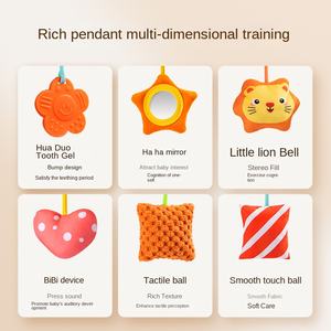 <span class=keywords><strong>Jouet</strong></span> suspendu pour siège auto et poussette, clochette apaisante pour <span class=keywords><strong>bébé</strong></span>, forme animale en plastique - Product Image 5