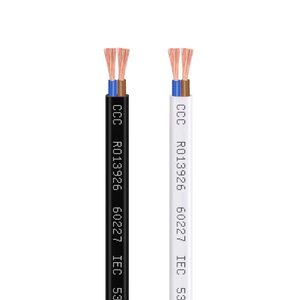 <span class=keywords><strong>Câble</strong></span> d'alimentation 2*1.5 RVVB, <span class=keywords><strong>câble</strong></span> spécial en tissu blanc, gaine en tissu, âme en cuivre, <span class=keywords><strong>pour</strong></span> usage industriel et maritime - Product Image 1