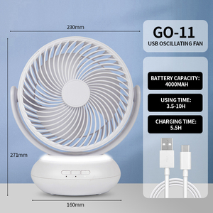 Nouveau design Clip <span class=keywords><strong>de</strong></span> refroidissement portable <span class=keywords><strong>à</strong></span> batterie Offre Spéciale Mini ventilateur <span class=keywords><strong>de</strong></span> <span class=keywords><strong>table</strong></span> personnel rechargeable flexible avec veilleuse - Product Image 5