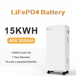 Batería de fosfato de hierro y litio Felicity Solar Lifepo4 48V 300Ah 10kW Máx. Apilable CAN para energía solar - Product Image 1