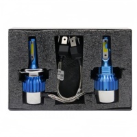 Systèmes d'éclairage de phares de voiture LED super lumineux C6 H4 H7 H11 H1 H3 36W 3800LM 9005 Hb3 H13 9004 9007, phares LED pour voitures