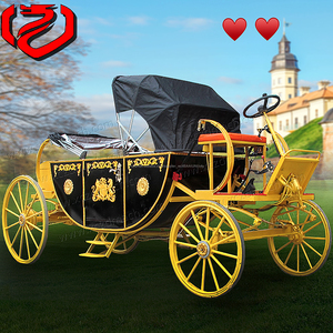 El Príncipe carruaje clásico caballo real transporte/estilo moderno carruaje real/diseño personalizado a caballo {ZD-RC17} - Product Image 1