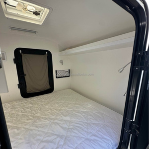 Mini-caravane tout-terrain personnalisée, petite caravane pour le camping en plein air, caravane de voyage avec tente de toit à vendre - Product Image 5