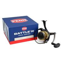 Moulinet de pêche PENN BATTLE IV tout métal, résistant à la corrosion, pour la pêche en bateau et la pêche en surfcasting