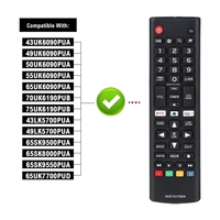 Control remoto universal AKB75375604 Uso para LG Smart TV Control remoto Todos los modelos LCD LED 3D HDTV Smart TV AKB75095307
