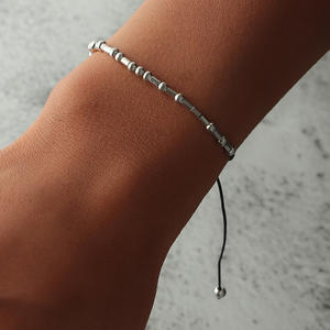 Mode 12 Signe Du Zodiaque Astrologie <span class=keywords><strong>Horoscope</strong></span> Bracelet Pour Femmes Hommes Personnalisé Morse Code Perles Cipher Lovers Couple Bracelet - Product Image 3