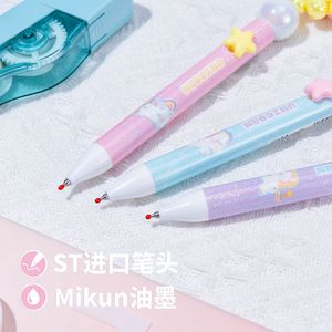 ट्रेंडी डिय इंद्रधनुष यूनिकॉर्न जेल 0.5 मिमी चौड़ाई ग्लिटर स्याही रिफिल के साथ सुंदर छात्र लेखन - Product Image 4